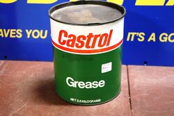 Classic Castrol "L" 2.5kg Grease Tin. Classic Castrol "L" 2.5kg Grease Tin.