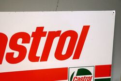 Classic Castrol L Motor Oil Tin Advertising Sign 