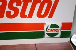Classic Castrol L Motor Oil Tin Advertising Sign 