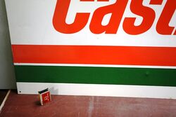 Classic Castrol L Motor Oil Tin Advertising Sign 