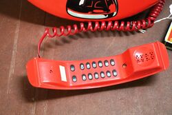 Classic CocaCola Button Plastic Telephone 