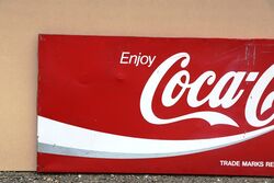 Classic Coca Cola  Coke  Tin Advertising Sign 