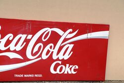Classic Coca Cola  Coke  Tin Advertising Sign 