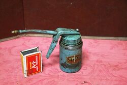 Classic English Made Wesco Junior Pump Action Oiler