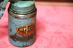 Classic English Made Wesco Junior Pump Action Oiler
