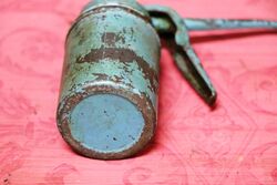 Classic English Made Wesco Junior Pump Action Oiler