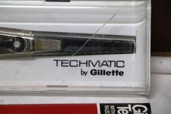 Classic Gillette Techmatic Razor in Original Box