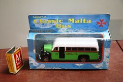 Classic MALTA Bus Die Cast Model.