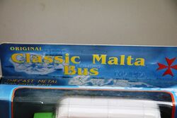 Classic MALTA Bus Die Cast Model