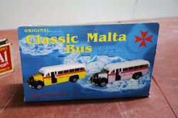 Classic MALTA Bus Die Cast Model