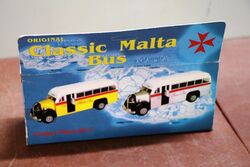 Classic MALTA Bus Die Cast Model