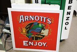 Contemporary ARNOTT'S ENJOY Light Box. # 