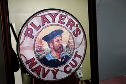 Contemporary Players Navy Cut Cigarettes Pictorial Mirror   