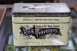 Cook & Co Ring Travellers Pictorial Tin