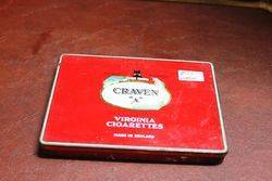 Craven A Cigarette Tin