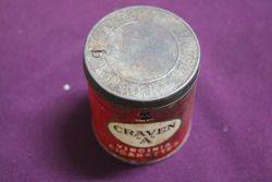 Craven andquotAandquot Virginia Cork Tipped 50 Cigarettes Red Tin 