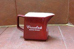 Crawfords Scotch Whiskey Pub Jug