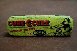 Cure-C-Cure ROMAC Repair Outfit Tin.