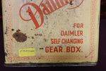 Daimler Self Changing Oil Tin