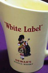 Dewars White Label Scotch Whisky Pub Jug