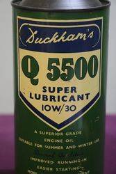 Duckhams Q 5500 Super Lubricant Low30 Motor Oil Tin