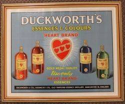 Duckworthand39s Advertising Card