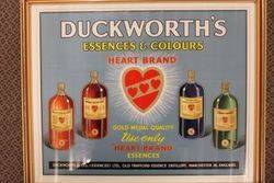 Duckworthand39s Advertising Card