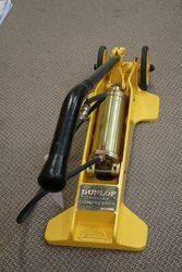 Dunlop Trolley Air Pump Compressor With Gauge