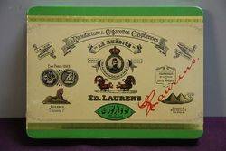 ED. Laurens "Le Khedive" Égyptiennes Cigarettes Tin 