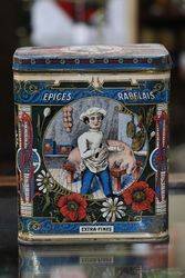 E.R.G Produits Rabelais Vintage Spice Tin 