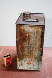 Early Ampol Chevron Perfect Protection 1gl Motor Oil Tin