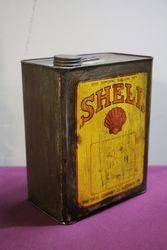 Early Australian Shell One Gallon Motor Oil Tin 