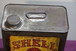 Early Australian Shell One Gallon Motor Oil Tin 