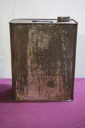 Early Australian Shell One Gallon Motor Oil Tin 