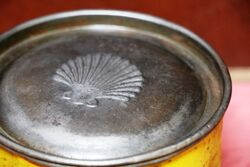 Early Australian Shell Petroleum Jelly 1lb Tin