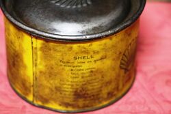 Early Australian Shell Petroleum Jelly 1lb Tin