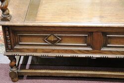Early C20th English Monks Bench 