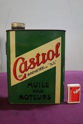 Early Castrol XL 2 Litres Oil Tin