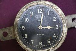 Early Ford 6Volt Dash Clock