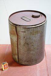 Early Gargoyle DTE Oil 4 Gallon Drum