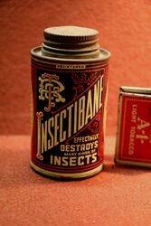 Early Insectibane Insects Destroyer Small Tin 