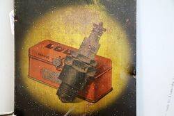 Early Lodge Spark Plug Tin Sign 