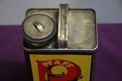Early PFAFF Sewing Machine Oil Tin 