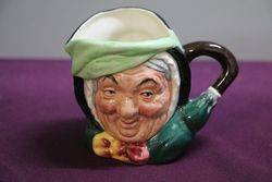 Early Royal Doulton Small Character Jugs Sairey Gamp D5528