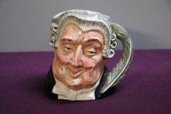 Early Royal Doulton Small Character Jugs The Lawyer D6504