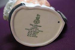 Early Royal Doulton Small Character Jugs The Lawyer D6504