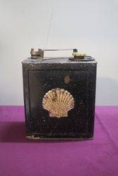 Early Shell 2 Gallon Can and Shell Oil Tin Insert