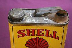 Early Shell 2 Litres Motor Oil Can
