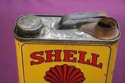 Early Shell 2 Litres Motor Oil Can