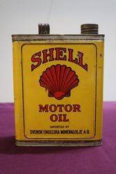 Early Shell 2 Litres Motor Oil Tin